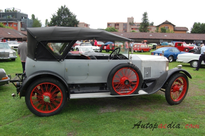 Vauxhall 30/98 1913-1927 (roadster 2d), prawy bok
