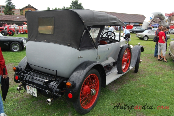 Vauxhall 30/98 1913-1927 (roadster 2d), prawy tył
