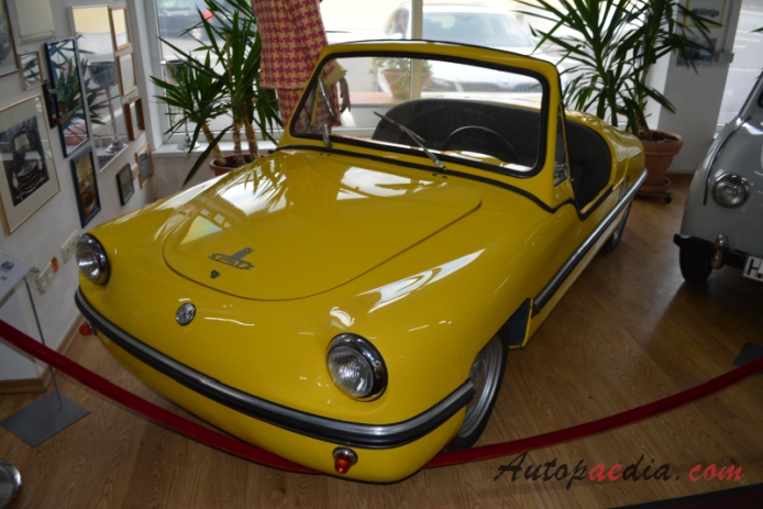 Victoria Spatz 250 1957-1958 (roadster), prawy przód
