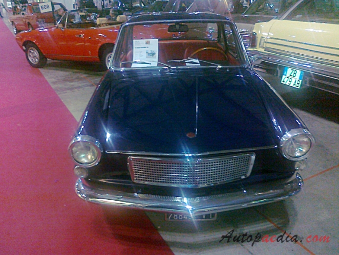 Fiat 750 Coupé 1960-196x (1963), front view