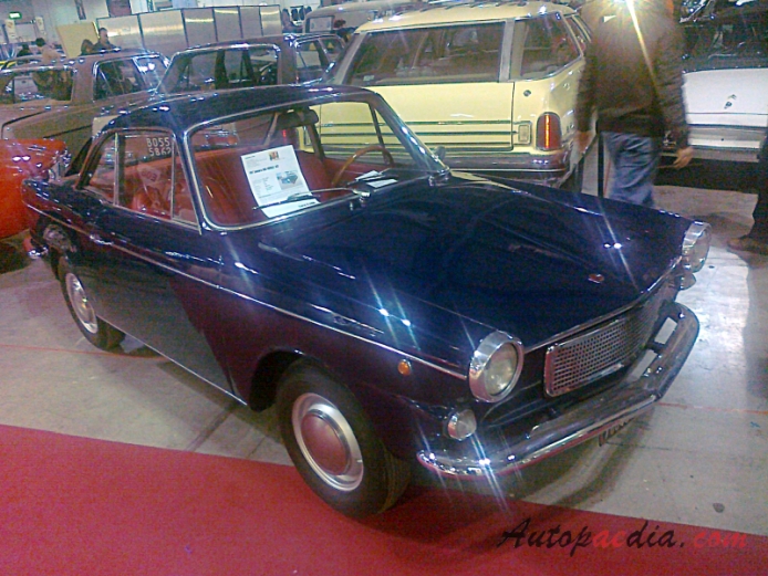 Fiat 750 Coupé 1960-196x (1963), right front view