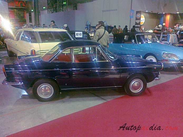 Fiat 750 Coupé 1960-196x (1963), prawy bok