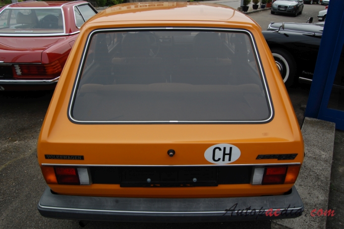 Volkswagen Golf Mk1 (Typ 17) 1974-1983 (1979 1.5L GLS hatchback 3d), rear view