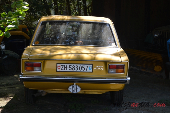 VW K70 1970-1974 (1971 K70L), rear view