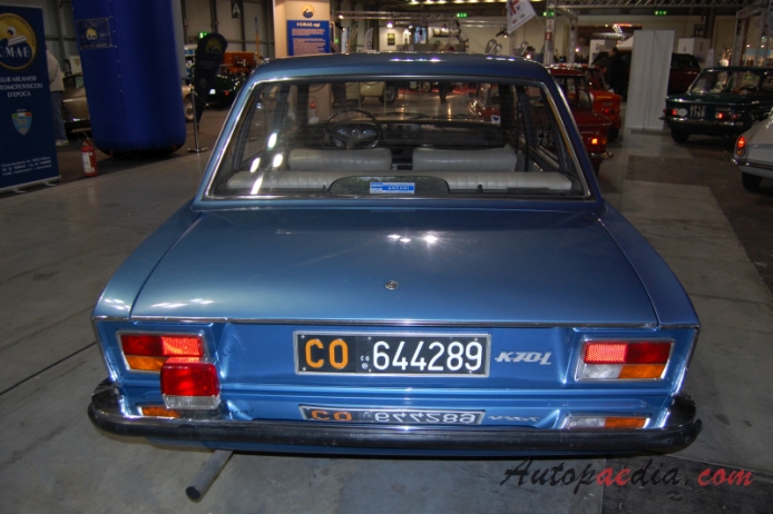 VW K70 1970-1974 (K70L), rear view