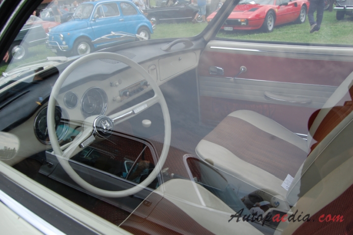 Karmann Ghia (VW type 14) 1955-1974 (1959-1967 Coupé 2d), interior