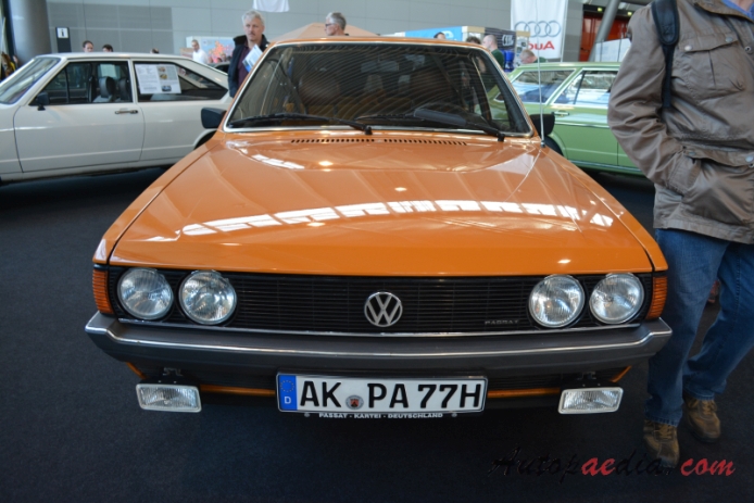 Volkswagen Passat B1 1973-1980 (1977 GLS fastback 2d), przód