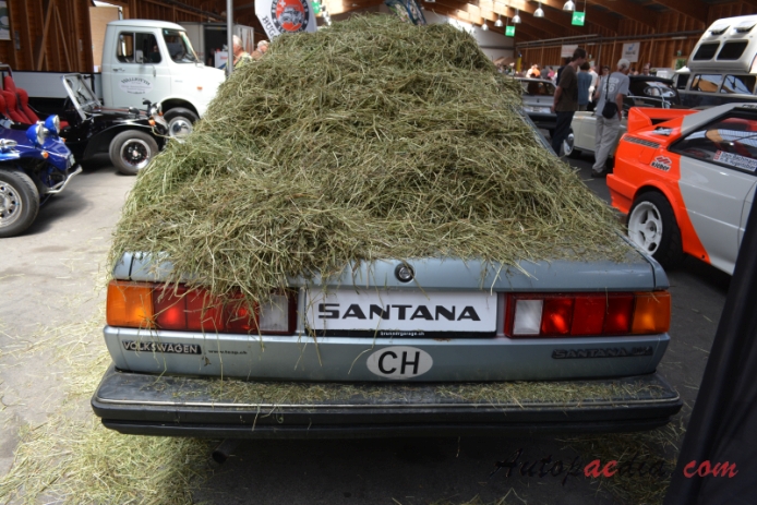 Volkswagen Santana 1981-1985 (1984 VW Santana LX sedan 4d), rear view