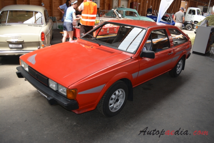VW Scirocco II 1981-1992 (1981-1982 Volkswagen Scirocco GTI), lewy przód
