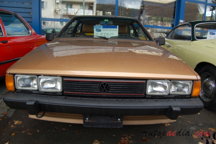 VW Scirocco II 1981-1992 (1981 Volkswagen Scirocco GT), front view