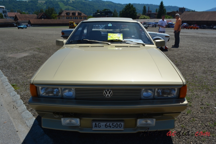 VW Scirocco II 1981-1992 (1985 Volkswagen Scirocco GTX), przód