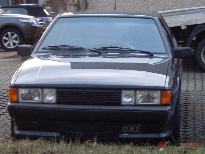 VW Scirocco II 1981-1992 (1986-1992 16v), front view