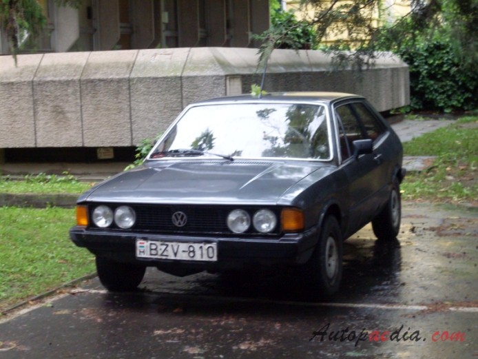 VW Scirocco I 1974-1981 (1978-1981), front view