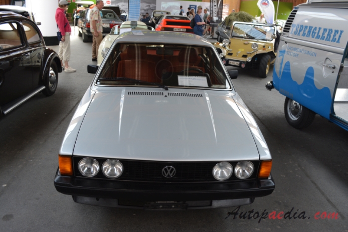 VW Scirocco I 1974-1981 (1978-1981 Volkswagen Scirocco GLi), front view