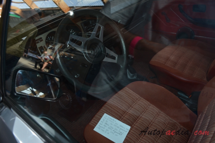 VW Scirocco I 1974-1981 (1978-1981 Volkswagen Scirocco GLi), interior
