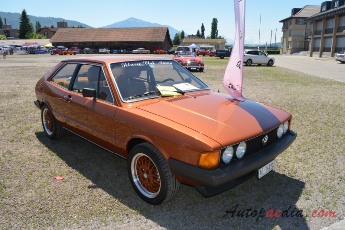 VW Scirocco I 1974-1981 (1980 Volkswagen Scirocco GLi), prawy przód