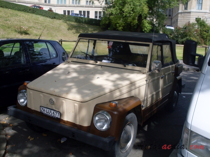 VW typ 181 1969-1983 (1973-1983), lewy przód