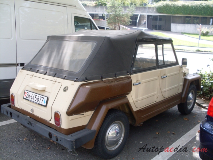 VW type 181 1969-1983 (1973-1983), right rear view