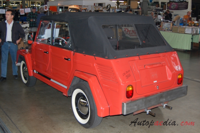 VW type 181 1969-1983 (1978),  left rear view