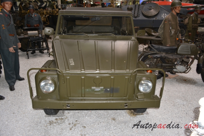 VW type 181 1969-1983 (1979 military vehicle), front view