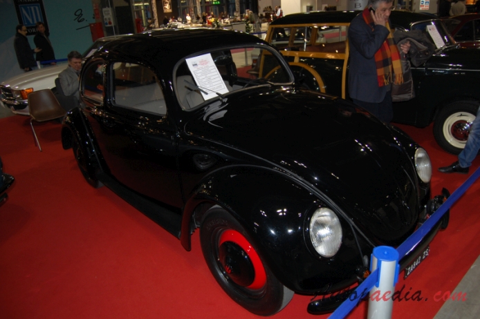 VW typ 1 (Garbus) 1946-2003 (1949), prawy przód