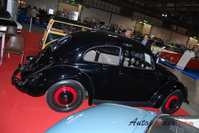 VW type 1 (Beetle) 1946-2003 (1949), right side view