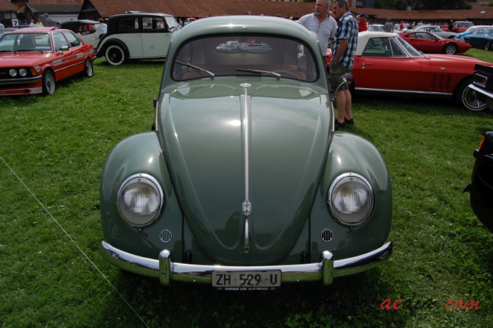 VW type 1 (Beetle) 1946-2003 (1951), front view