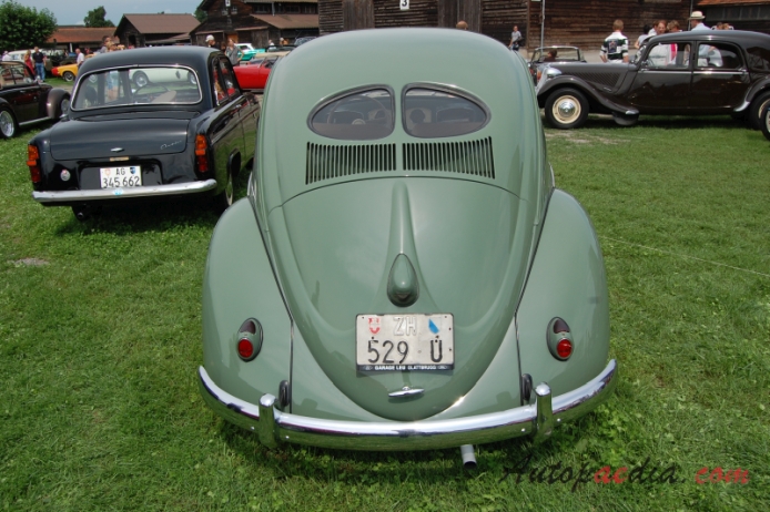 VW typ 1 (Garbus) 1946-2003 (1951), tył