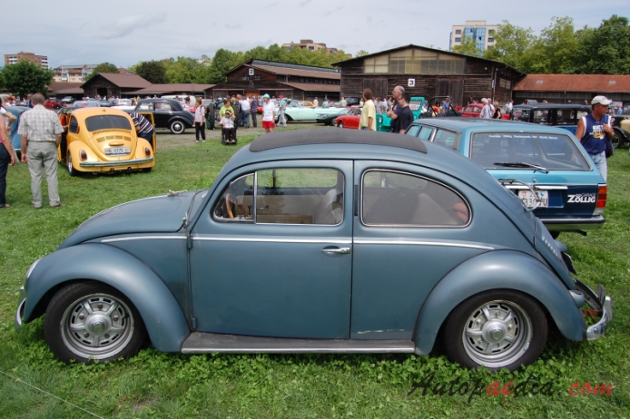VW type 1 (Beetle) 1946-2003 (1953-1955), left side view