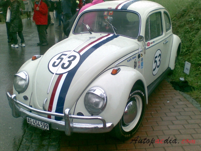 VW typ 1 (Garbus) 1946-2003 (1962-1964), lewy przód