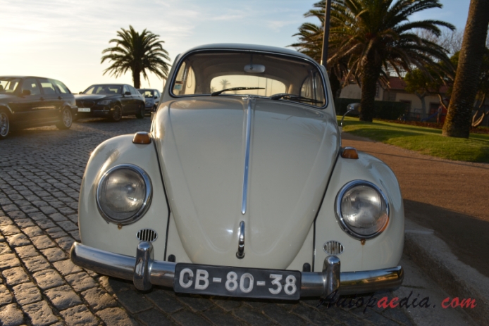VW type 1 (Beetle) 1946-2003 (1965), front view