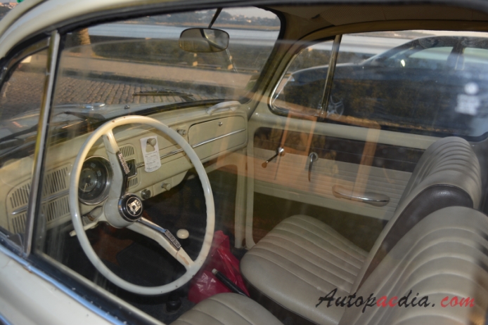 VW typ 1 (Garbus) 1946-2003 (1965), wnętrze
