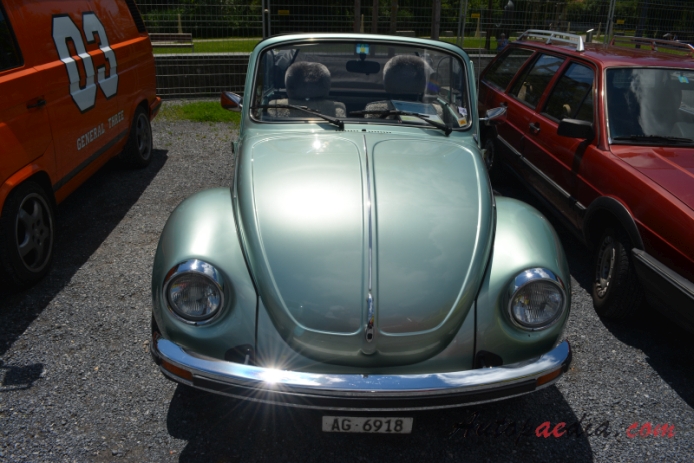 VW type 1 (Beetle) 1946-2003 (1978 1303 Cabriolet 2d), front view