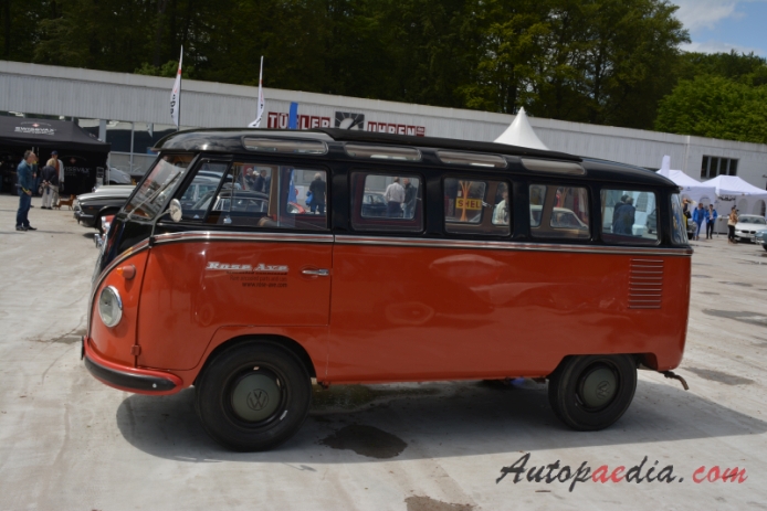 VW typ 2 (Transporter) T1 1950-1967 (1960-1961 T1b Samba), lewy bok