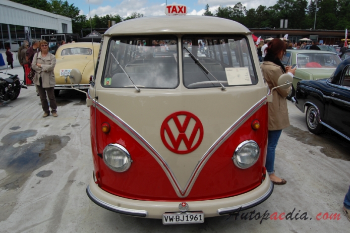 VW typ 2 (Transporter) T1 1950-1967 (1961 Samba), przód