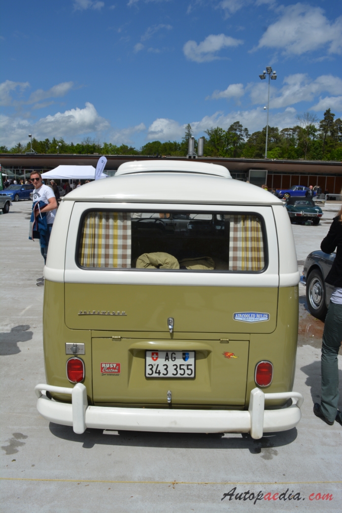 VW type 2 (Transporter) T1 1950-1967 (1963-1967 T1c Kombi), rear view