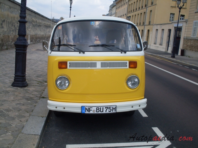 VW type 2 (Transporter) T2 1967-1979 (1973-1979), front view