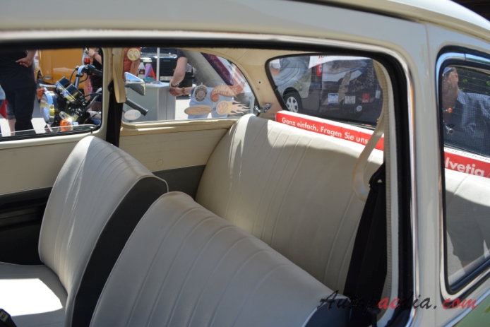 VW type 3 1961-1973 (1967-1969 1600L sedan 2d), interior