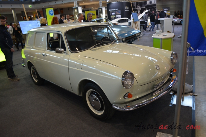 VW typ 3 1961-1973 (1969 1600 Variant Lieferwagen 3d), prawy przód