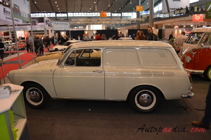 VW type 3 1961-1973 (1969 1600 Variant Lieferwagen 3d), left side view