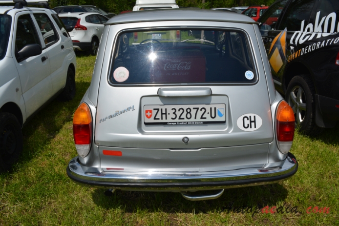 VW type 3 1961-1973 (1970-1973 Variant L 3d), rear view