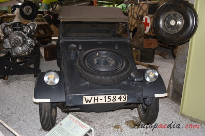 Volkswagen Kübelwagen 1940-1945 (1941), przód