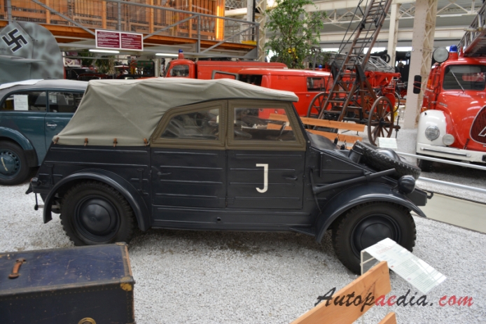 Volkswagen Kübelwagen 1940-1945 (1943), prawy bok