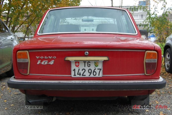 Volvo 164 1968-1975 (1968-1973 sedan 4d), tył