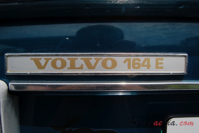 Volvo 164 1968-1975 (1973-1975 164 E sedan 4d), rear emblem  