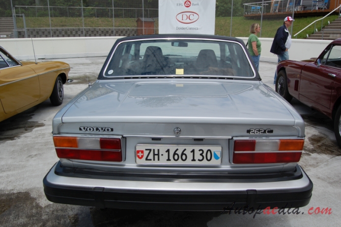 Volvo 200 series 1974-1993 (1977-1978 262C Bertone 2.7L Coupé 2d), rear view