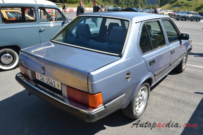 Volvo 300 series 1976-1991 (1981-1985 sedan 4d), right rear view