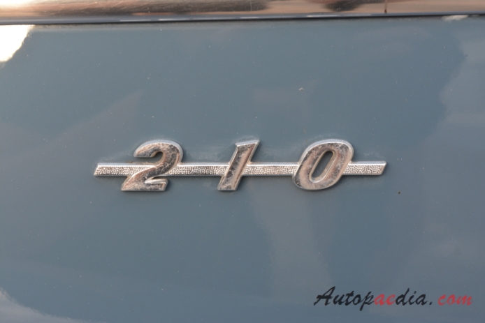 Volvo Duett 1953-1969 (1960-1969 P210 station wagon 3d), emblemat bok 