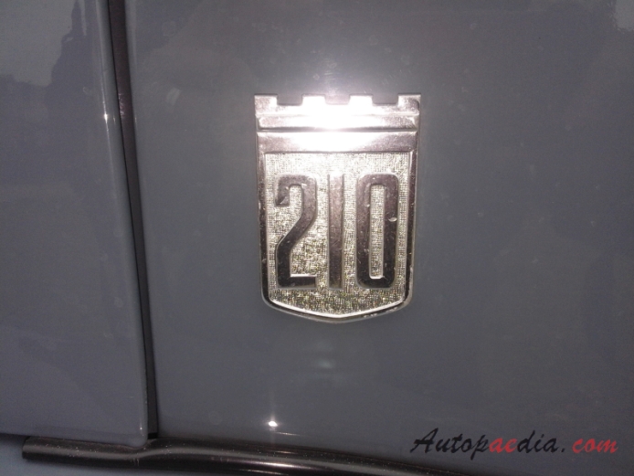 Volvo Duett 1953-1969 (1960-1969 P210 station wagon 3d), emblemat bok 