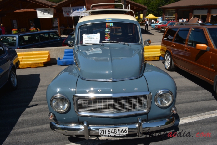 Volvo Duett 1953-1969 (1963 P210 station wagon 3d), front view